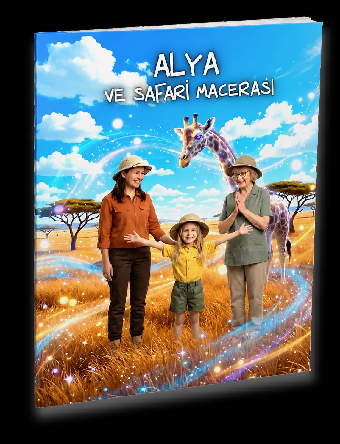 Safari adventure personalized story book carousel image