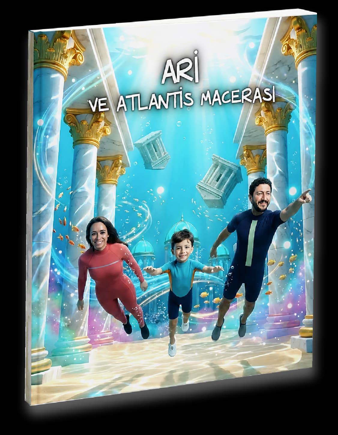 Ocean adventure personalized story book carousel image